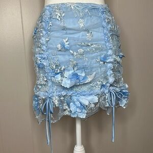 NWT Dolls Kill Sugar Thrillz Social Season Mini Skirt